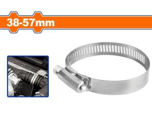 ABRAZADERA 38-57 MM WADFOW AC. INOX METAL X UNID