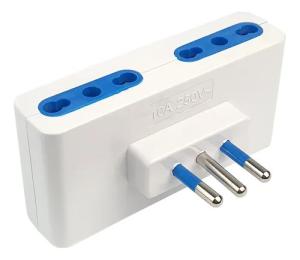 ADAPTADOR CHATO 3 EN LINEA DERIVADO A 4 MODULAR T SL-1012