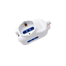 ALARGUE MULT. SCHUKO + (2) 3 LINEA 3 MT. VOLTA (p)