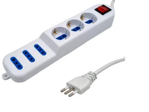 ALARGUE FICHA HEMBRA 3 LINEA 3 MT. VOLTA