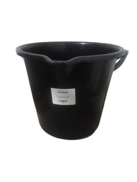 BALDE CON PICO NEGRO 10 LTS