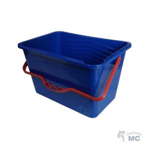 BALDE PARA PINTURA GRADUADO AZUL 10 LTS 33 X23CM (PFW)