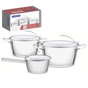 BATERIA DE COCINA 3PZS. VENTURA TRAMONTINA 65360/164