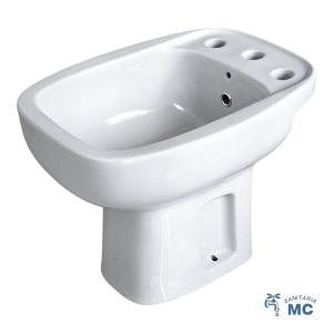 BIDE 3 PERFORACIONES C/DESB CUADRADO VERSATO CELITE [GRIS]