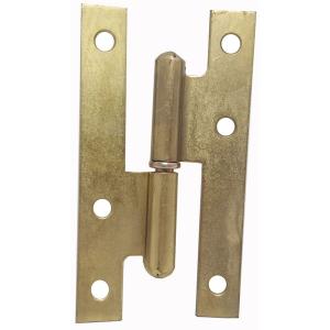 BISAGRAS POMELAS HIERRO BRONCEADAS DERECHAS PAR  95 X 55