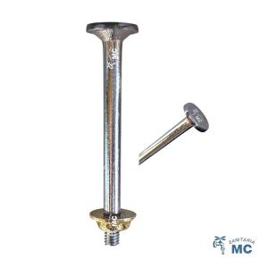 BULON EXTRA LARGO CROMADO P/TAPA CAMARA TORNILLO
