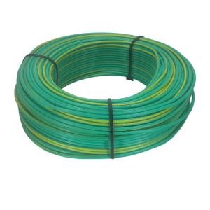 CABLE ELECT. MULTIFILAR 2mm TIERRA [VERDE] ELÉCTRICIDAD X MT