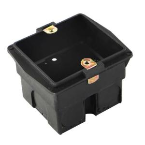 CAJA BRAZO PLÁSTICA CUADRADA EMBUTIR PARED ETC
