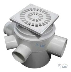 CAJA CENTRO 10 X 10 NICOLL con rompe espuma