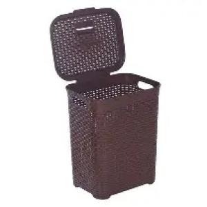 CANASTO ROPA RAT40X32X50 (MAR/BLA/PLA)  45lts  (PFW)