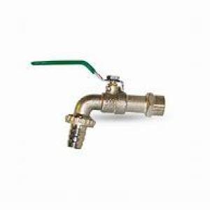 CANILLA ESFERICA BRASS CROMADA 1/2