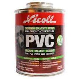 CEMENTO P/PVC NICOLL 1/16 GALON 237ml  ML (PFW)