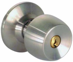 CERRADURA POMO COPA AC INOX C/LLAVE BEST VALUE