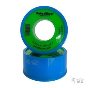 TEFLON BLANCA PTFE 12x01mm 12MTS selektiva chico 1/2 (PFW)