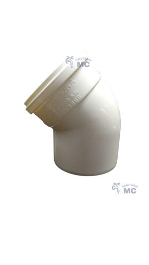 CODO PVC 100 45° MH KRONA(PFW)