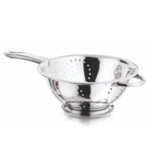 COLADOR DE ACERO INOXIDABLE CON MANGO