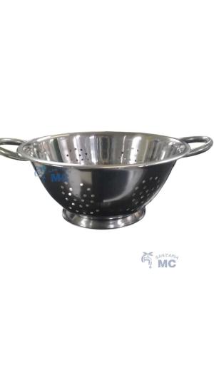 COLADOR PASTA CON PIE ACERO INOX(PFW)