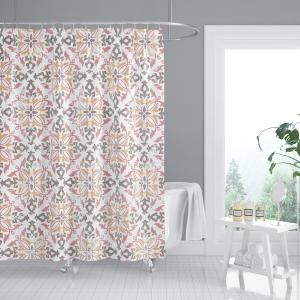 CORTINA BAÑO POLISTER 7 180X180 VITRAL
