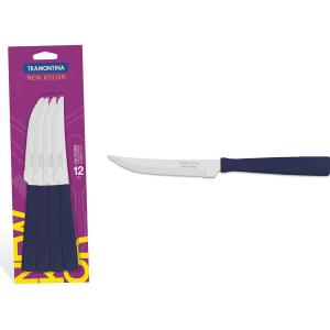 CUCHILLO ASADO NEW KOLOR AZUL TRAMONTINA(PFW)