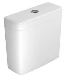 Cisterna mochila blanca dual vogue plus (PF)