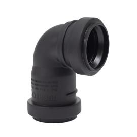 Codo Duratop 110MM 90º H.H.Negro (PFW)