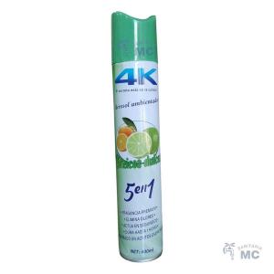 DESODORANTE DE AMBIENTE CITRICO DULCE EN AEROSOL 4K 400 ML