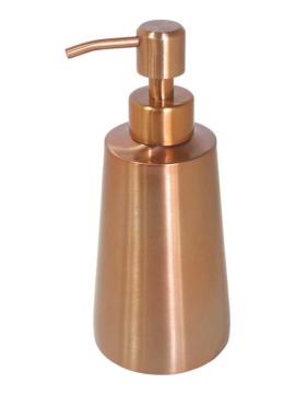 DISPEN. JABON ACERO DORADO 400ml 12 cms