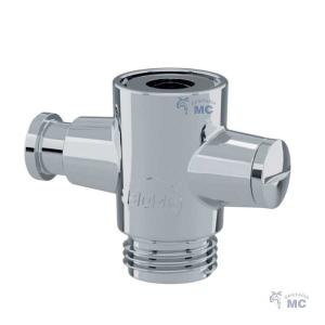 DIVERTER PARA DUCHA ABS CROMADO ROSCA 1/2X1/2 (PFW)