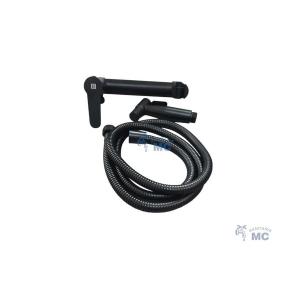 DUCHA HIGIENICA ACC INOX NEGRA 15cm