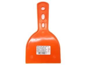 ESPATULA PLASTICA LISA NARANJA 10cm COMPEL