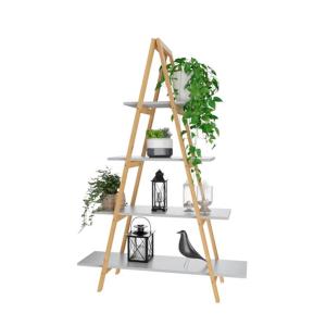 ESTANTERIA TRIANGULAR MADERA  MUEBLE MULTIUSO