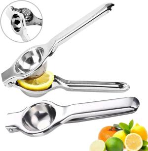 EXPRIMIDOR METALICO P/CITRICOS ACERO INOX