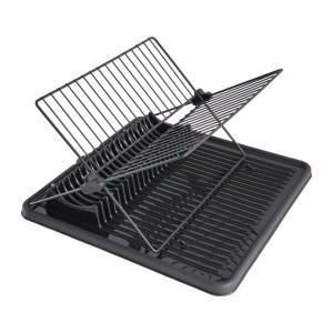 Escurre platos flex negro 36x35x19 ple