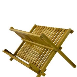 Escurridor En Bambú Plegable 45x33x26cm - MADERA