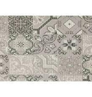 FELPUDO ALFOMBRA TROPICAL (AZULEJO GRIS) 43X65cm KAPAZI