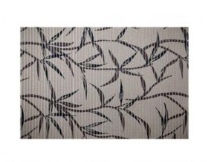 FELPUDO ALFOMBRA TROPICAL (BAMBÚ MARRÓN) 43X65cm KAPAZI