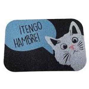 FELPUDO ALFOMBRA VINIL (TENGO HAMBRE) GATO KAPAZI