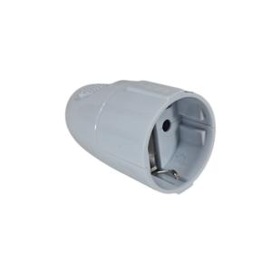 FICHA HEMBRA SCHUKO BLANCA PARA CABLE ALARGUE 502023