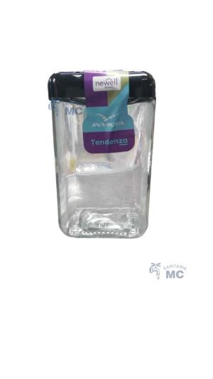 FRASCO VIDRIO TAPA NEGRA TENDEZA 1.3LTS X12(PFW)