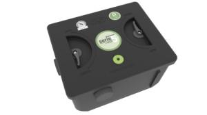 GRASERA APROBADA SERIE 5 INPLAST RECTANGULAR NEGRA