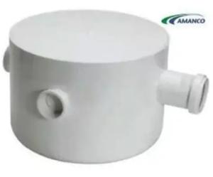 GRASERA REDONDA BLANCA AMANCO 250X230X75 C/ TAPA APOYAR