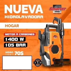 HIDROLAVADORA 1400W CARBON 70S  SMARTER
