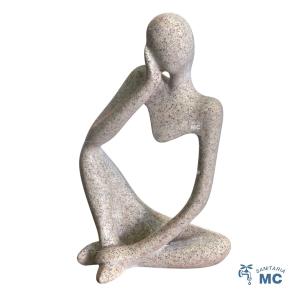 IMAGEN FIGURAS ESCULTURA MUÑECA RESINA 12.5CMS N°2