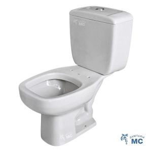 INODORO + MOCHILA 30CM VERSATO CUADRADO CELITE [GRIS]