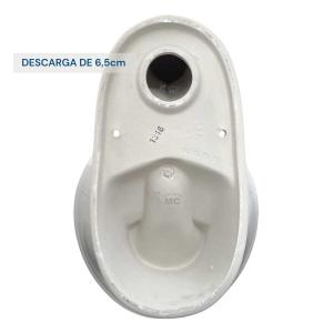 INODORO CORTO OLMOS ALPINA [HUESO BEIGE] 1ra 10cm