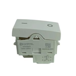 INTERRUPTOR (BIPOLAR) MODULO BLANCO CONATEL  PRESTA 710109