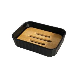 JABONERA MESA PLAST NEGRA / REJ MAD