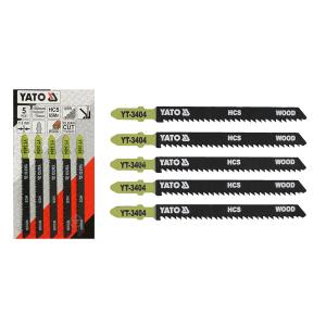JUEGO 5 PIEZAS PARA MADERA 10T P SIERRA CALADORA YATO YT3404