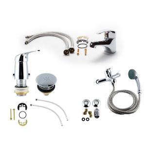 Juego de Grifería Parar Baño 3Pz. (Bidet C/Transf) EH350101/