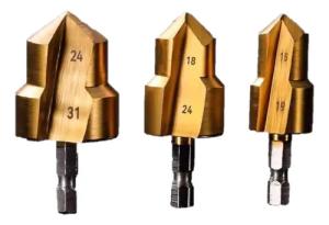 KIT 3 PCS. MECHAS ESCALONADAS P/TERMOFUSION ALPHA-PRO
